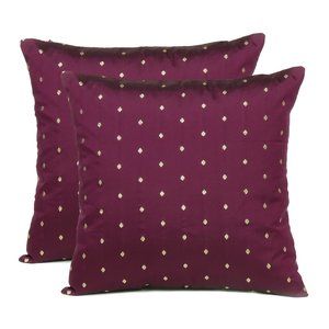 Riara Cushion Cover Decorative Art Silky Soft Cushion Case for Living Room Decor